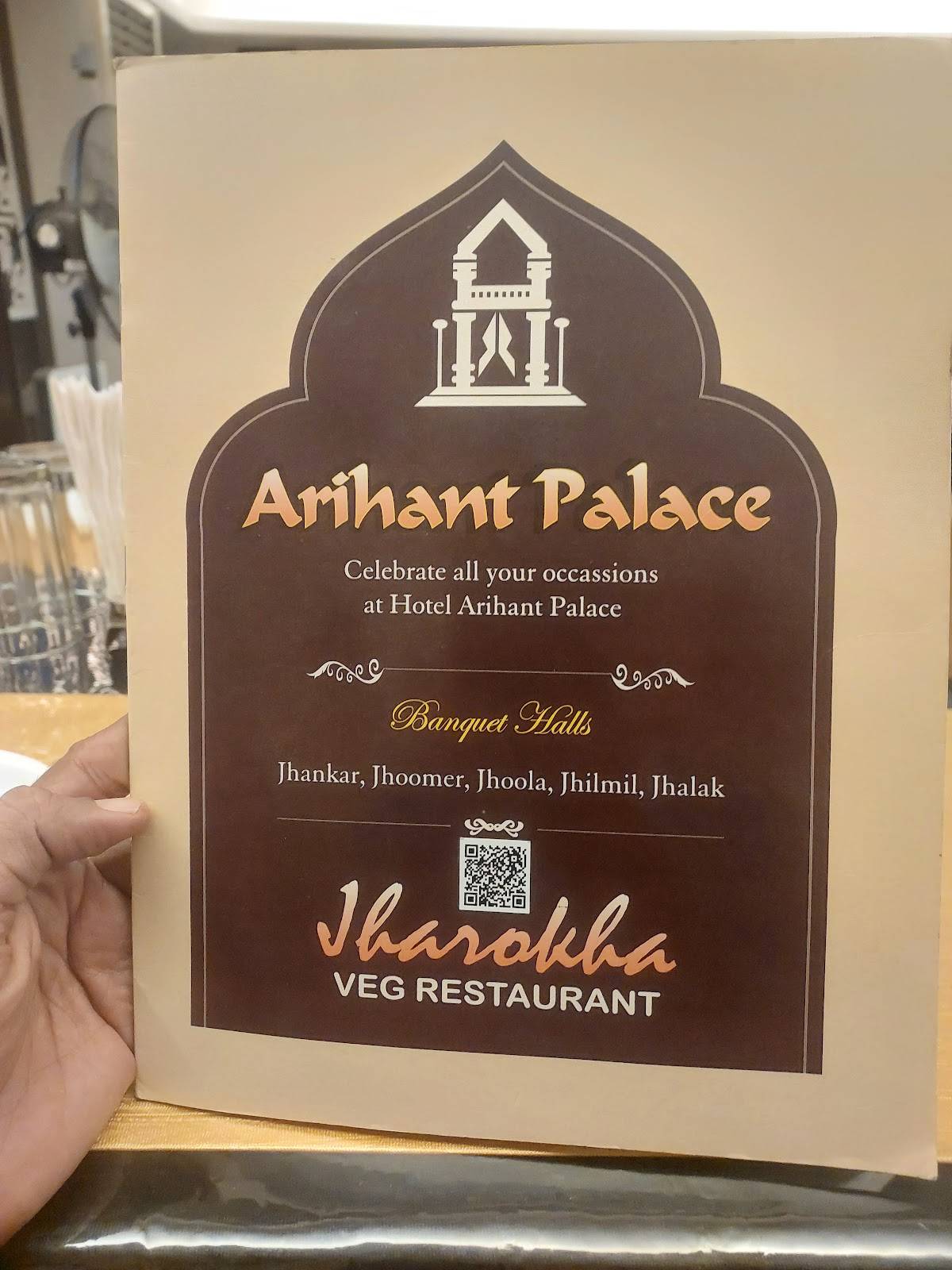 Jharokha Restaurant menu