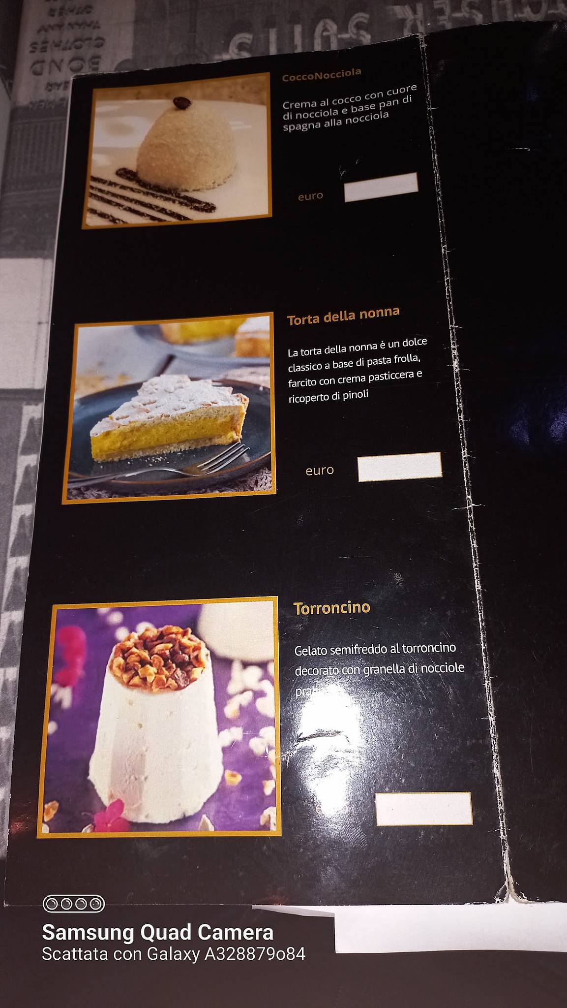 Menu di Johnny B. Goode 