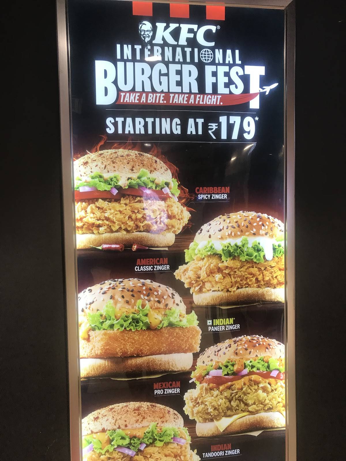 KFC Kanhangad menu
