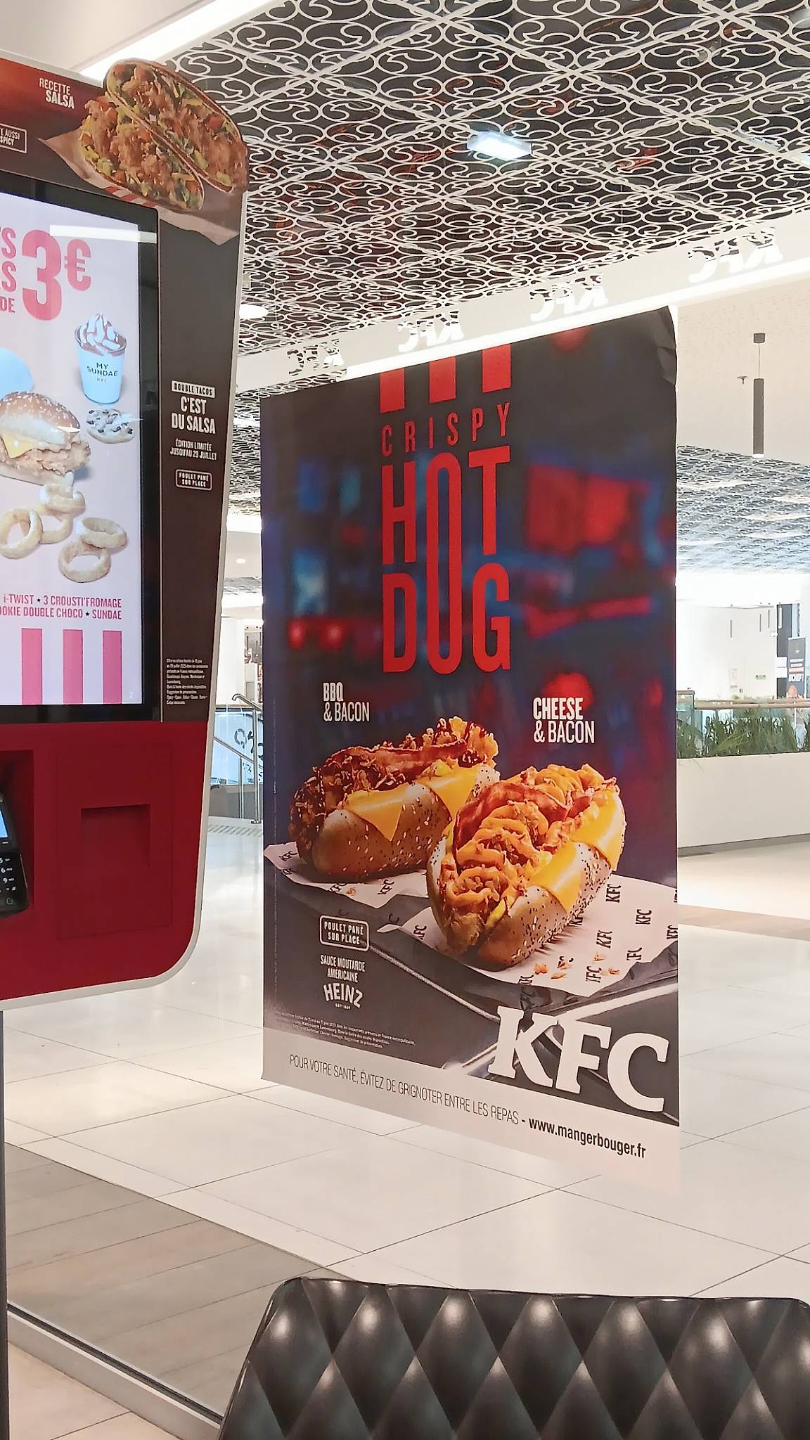 Menu de KFC Rouen Saint Sever