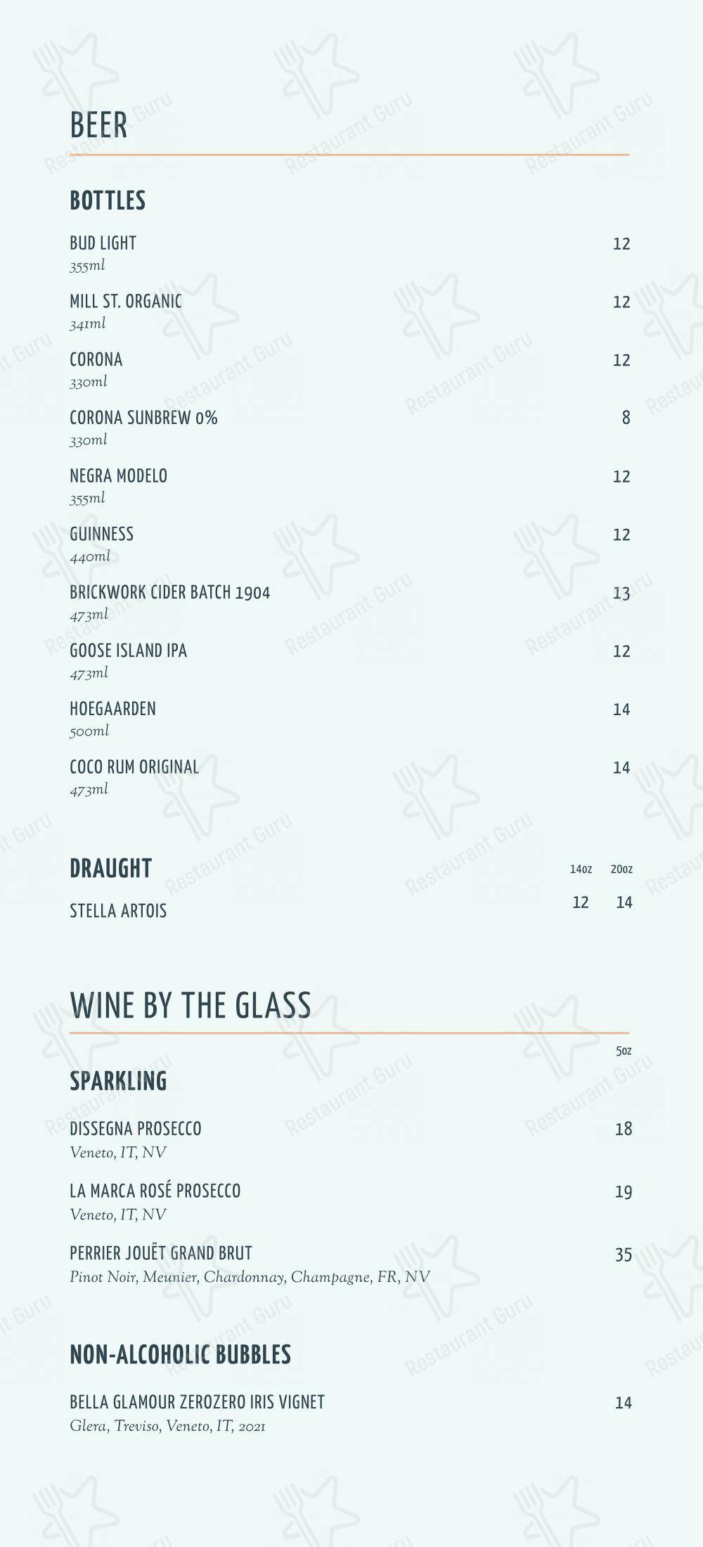 Menu pour KŌST - Крафт меню