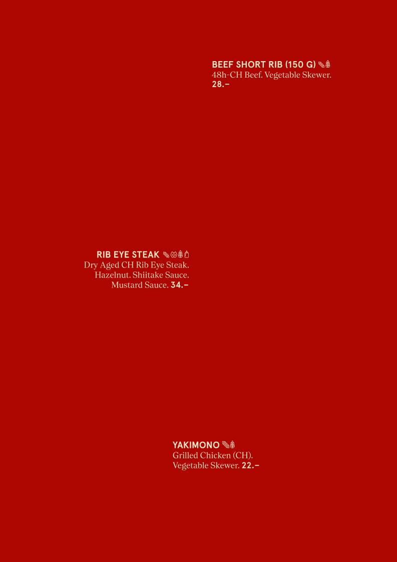 Menu di Kai 