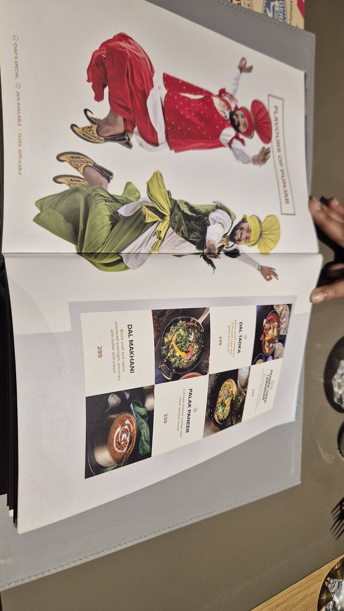 Kailash Parbat- Pure Vegetarian Restaurant menu