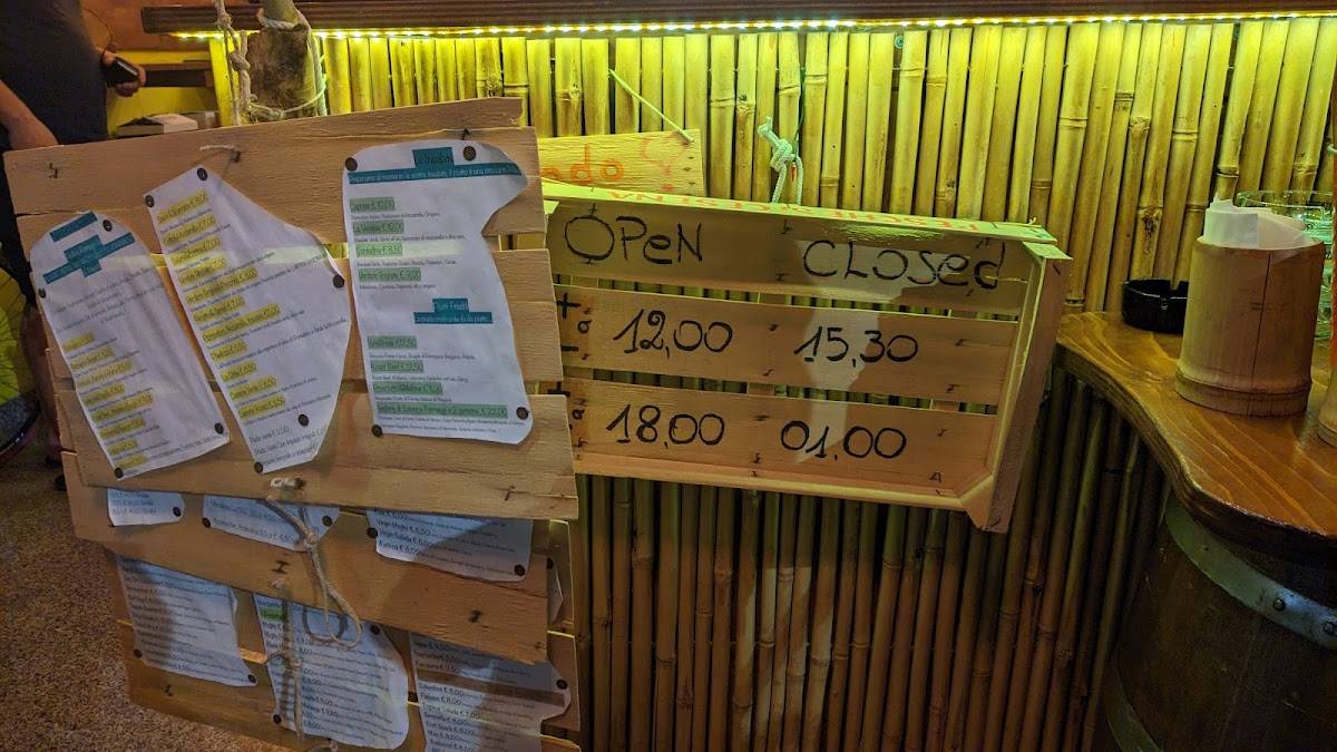 Menu di Karukera Rimini 