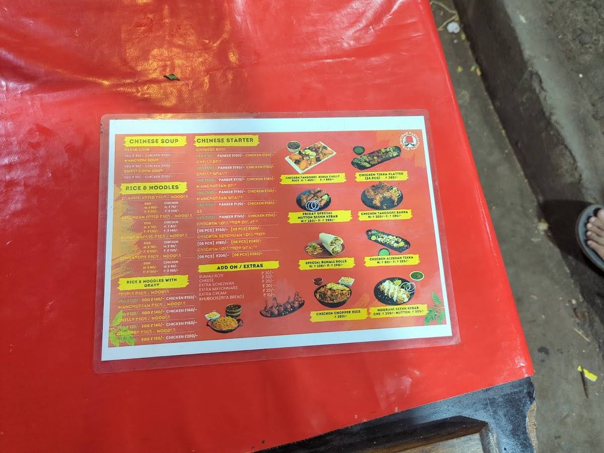 Kebab Pasha menu