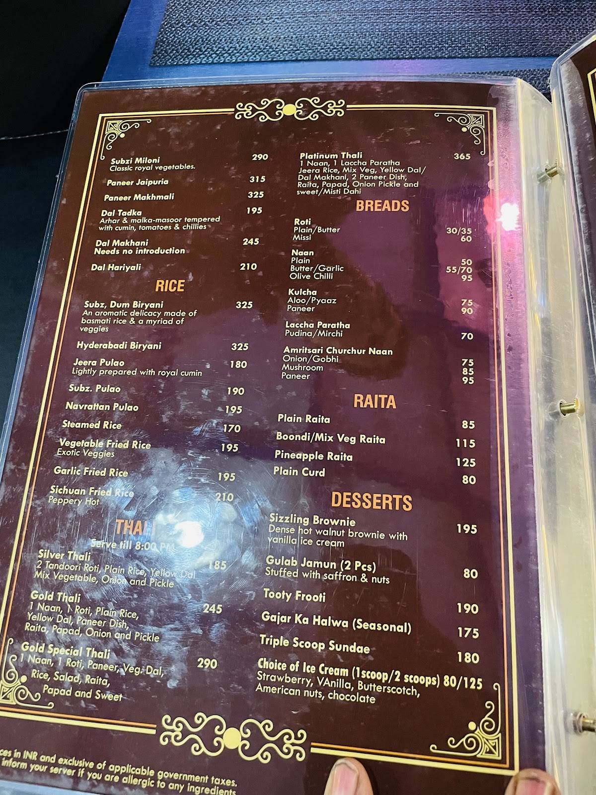 Keshari Food Plaza & Banquet menu