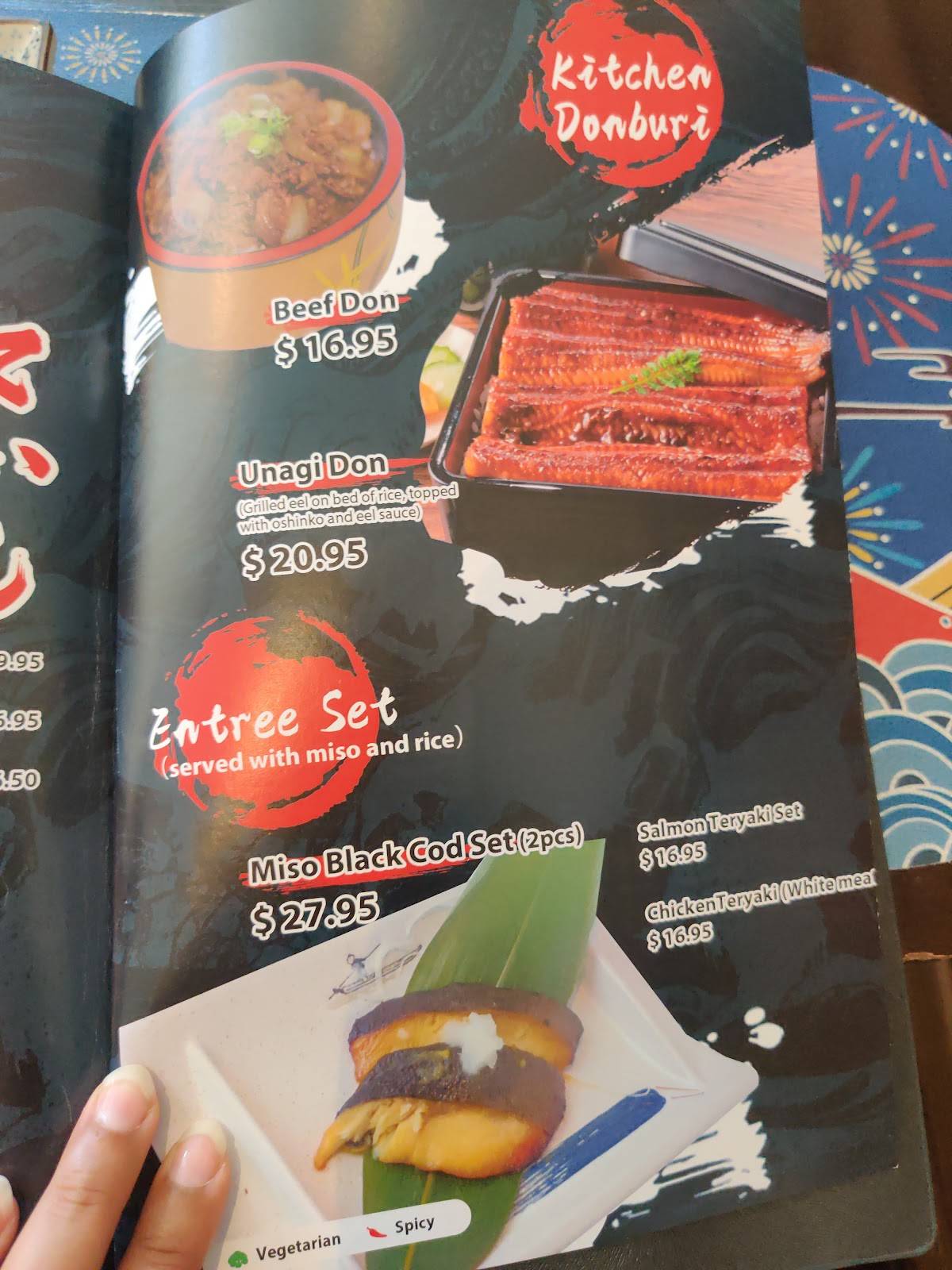 Menu de Kiyo Japanese Cuisine