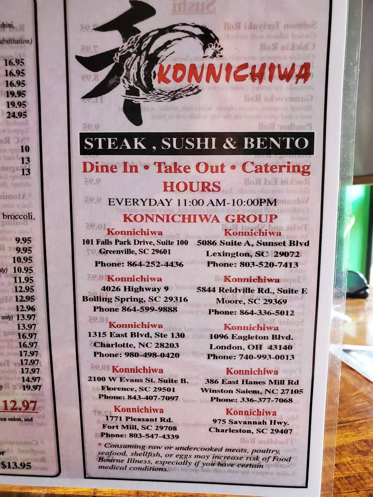 Konnichiwa Fort Mill Menu - pmq3kel