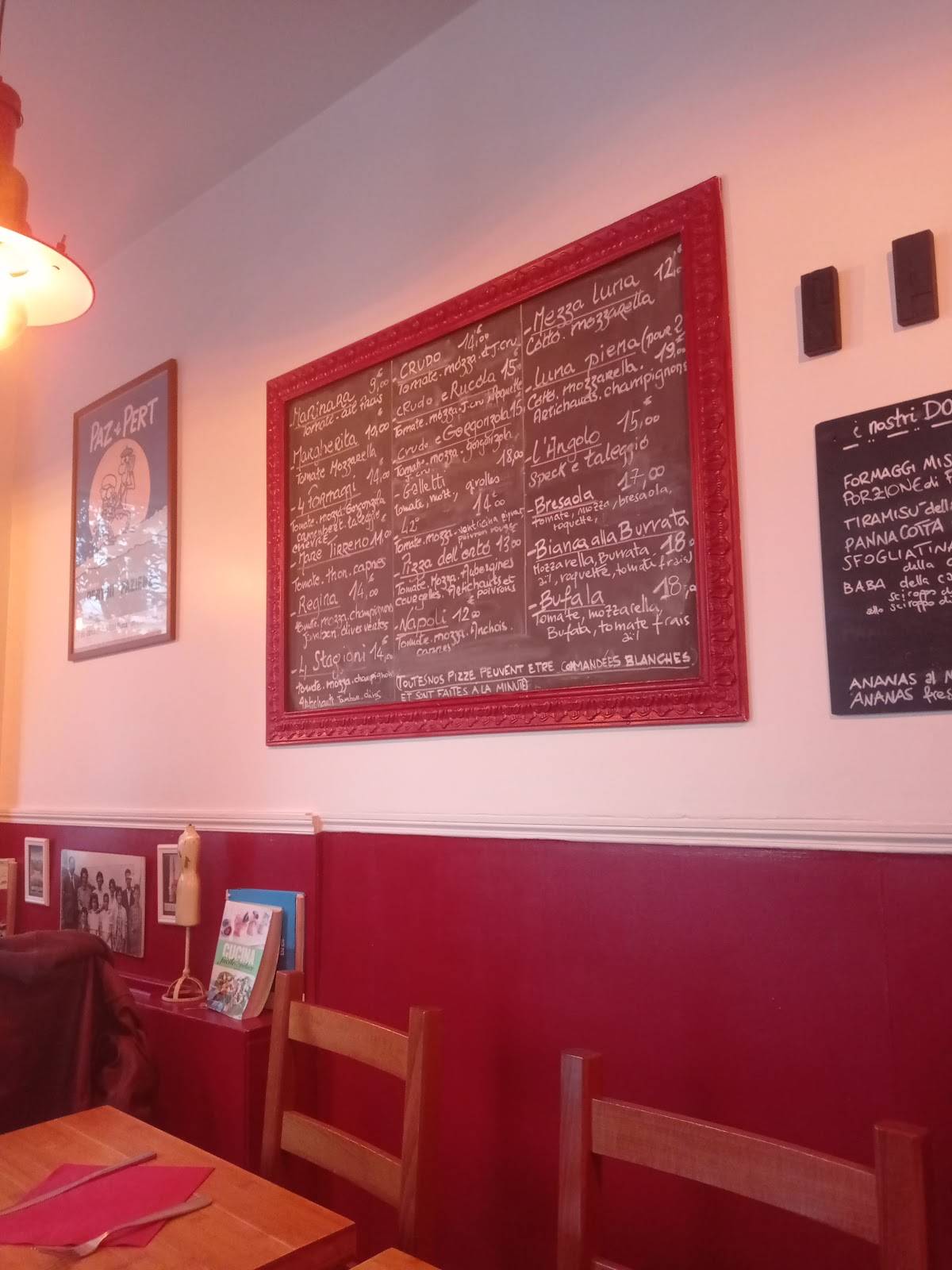 Menu de L'Angolo 42
