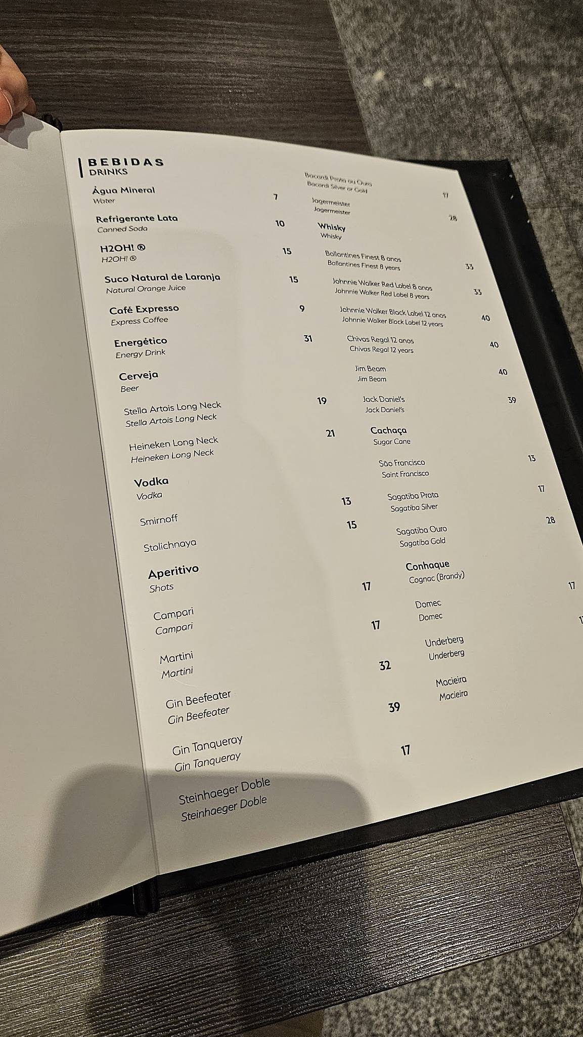 Restaurante LON Ponta Grossa cardápio