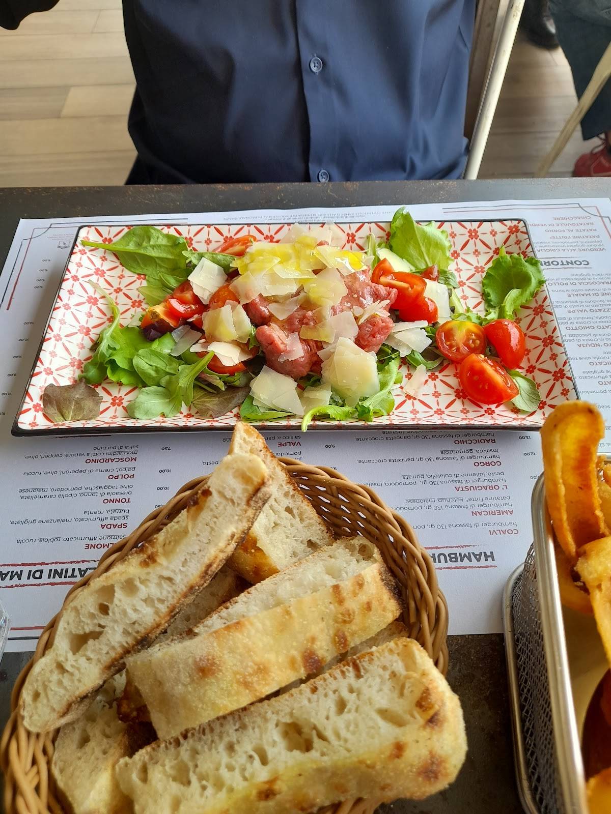 Menu di L'Oragiusta Moncalieri Bar Hamburgeria Tabaccheria 