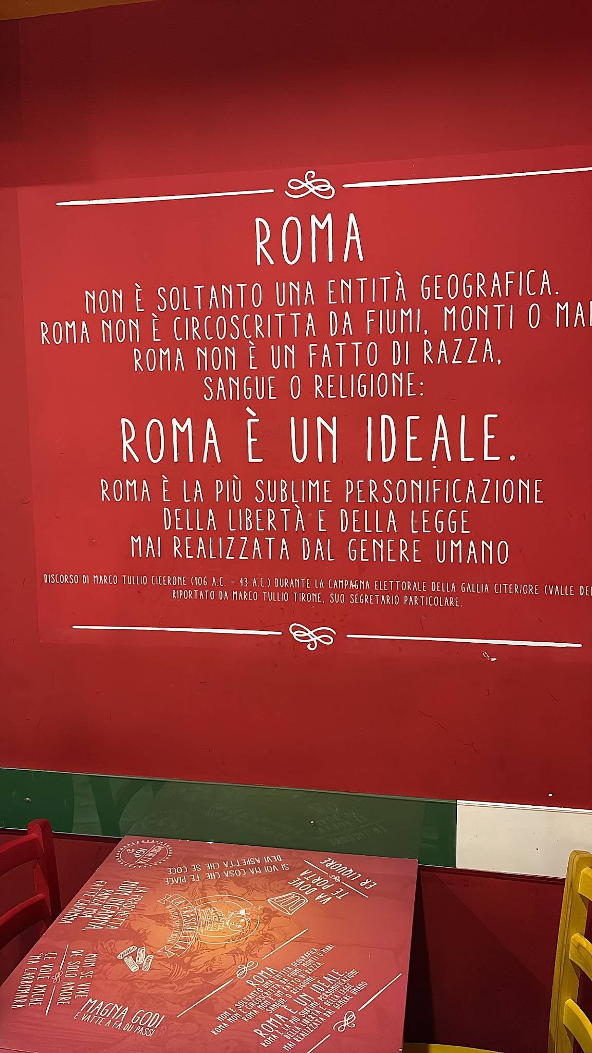 Menu di La Fraschetta di Grottaperfetta 