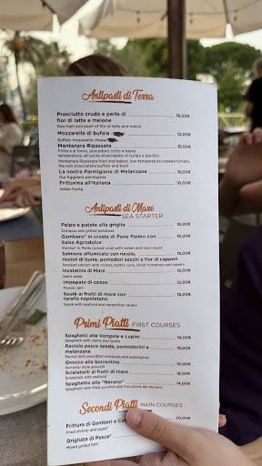 Menu di La Monica Braceria Pizzeria 