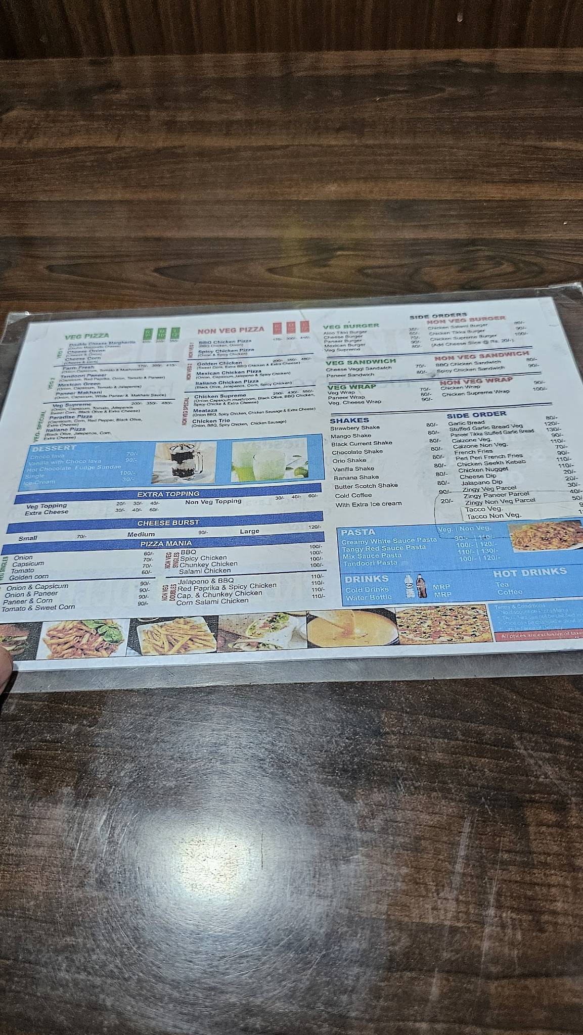 La Pizza house Thakurdwara menu