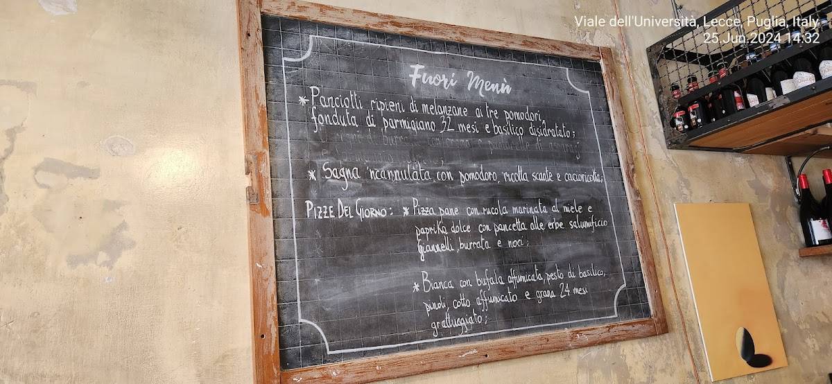 Menu di La Succursale Pizza & Cucina 