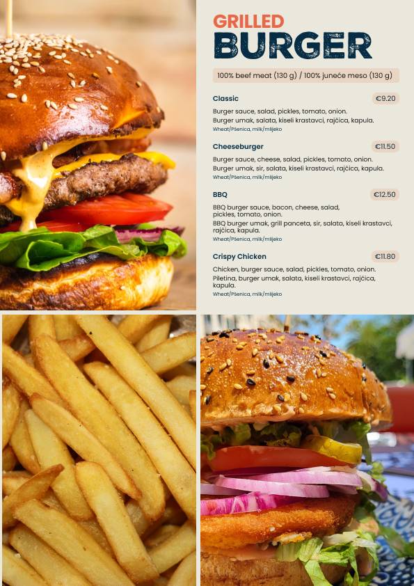 Menu di Lafido 