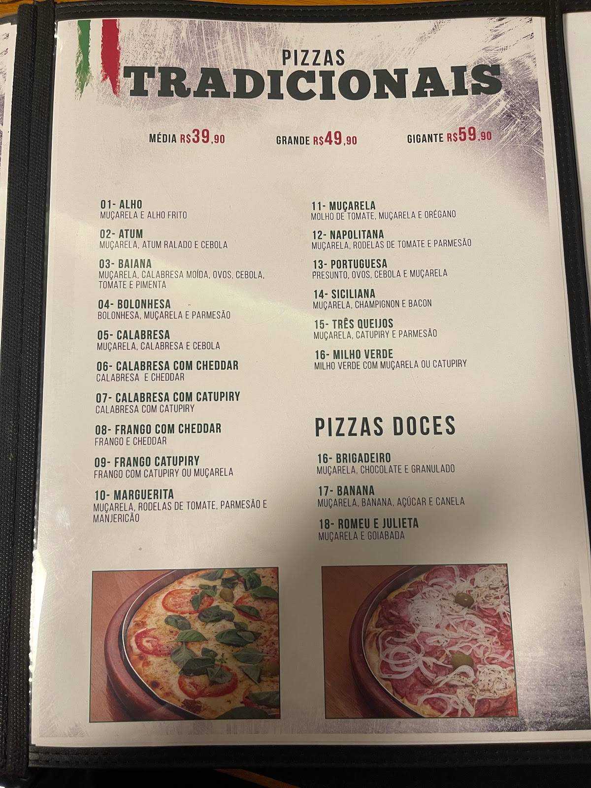 Lavoratte Pizzaria cardápio