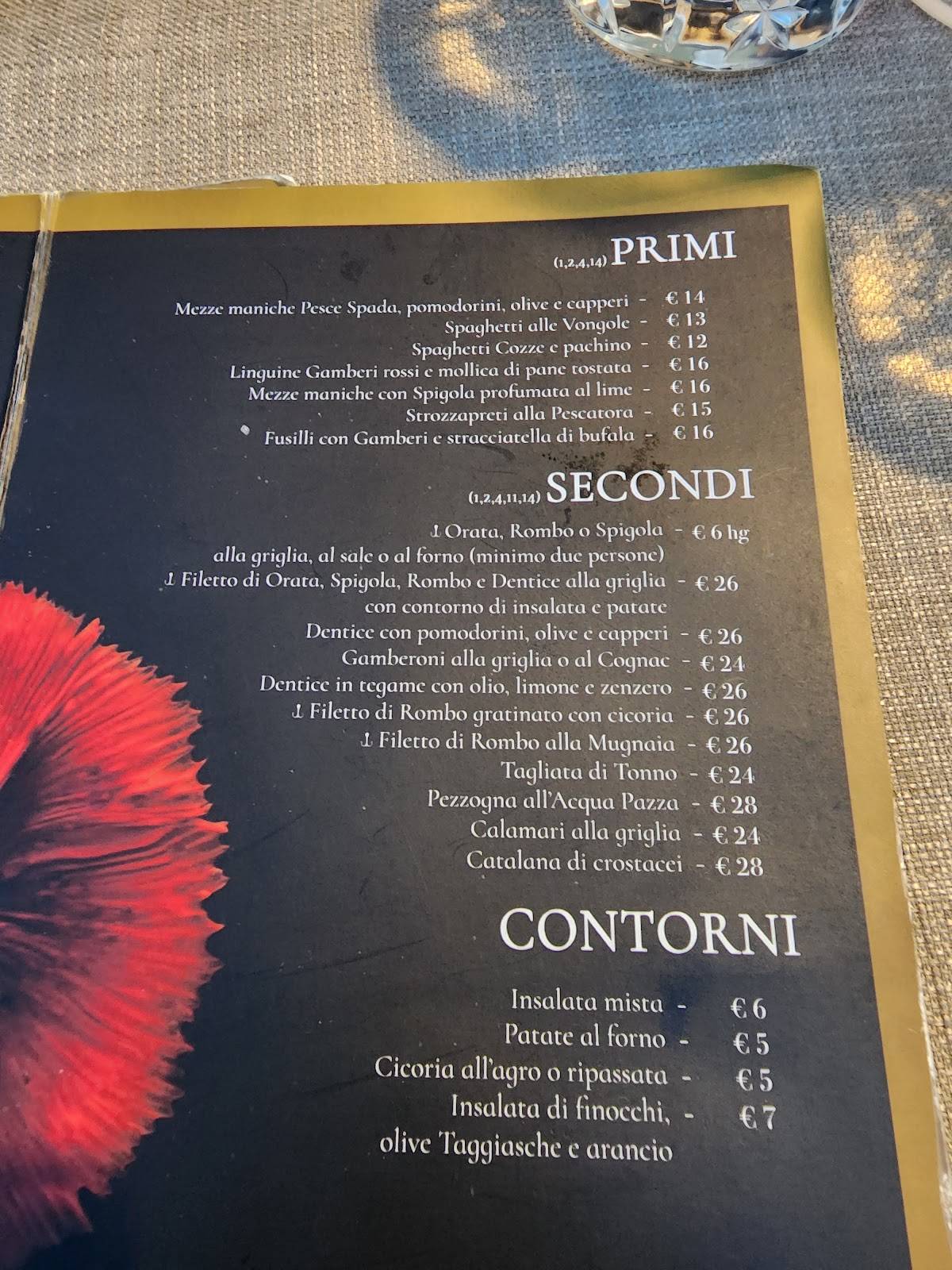 Menu di Le Fish 
