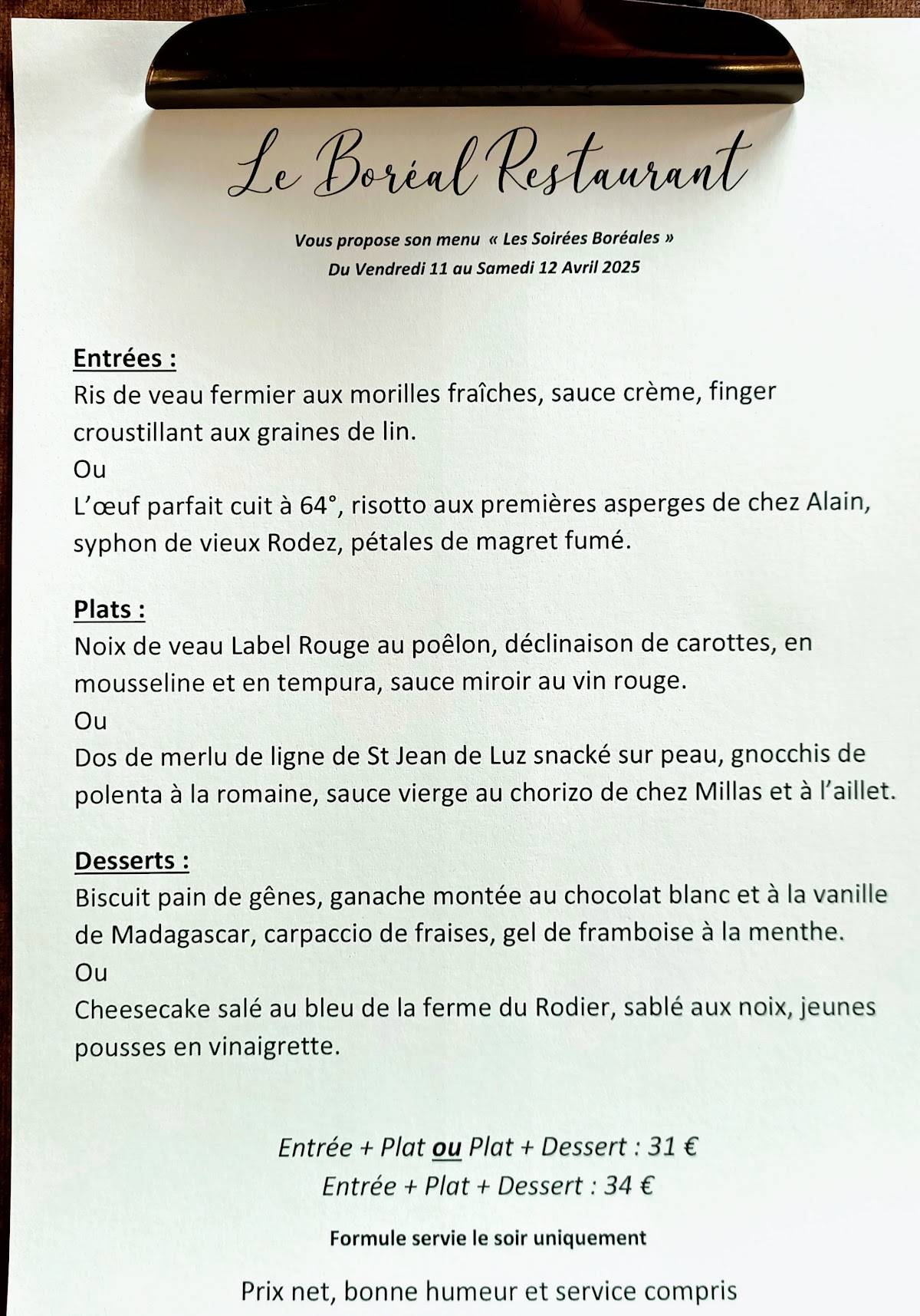 Menu Au Le Bor al Restaurant Castres menu-au-le-bor-al-restaurant-castres