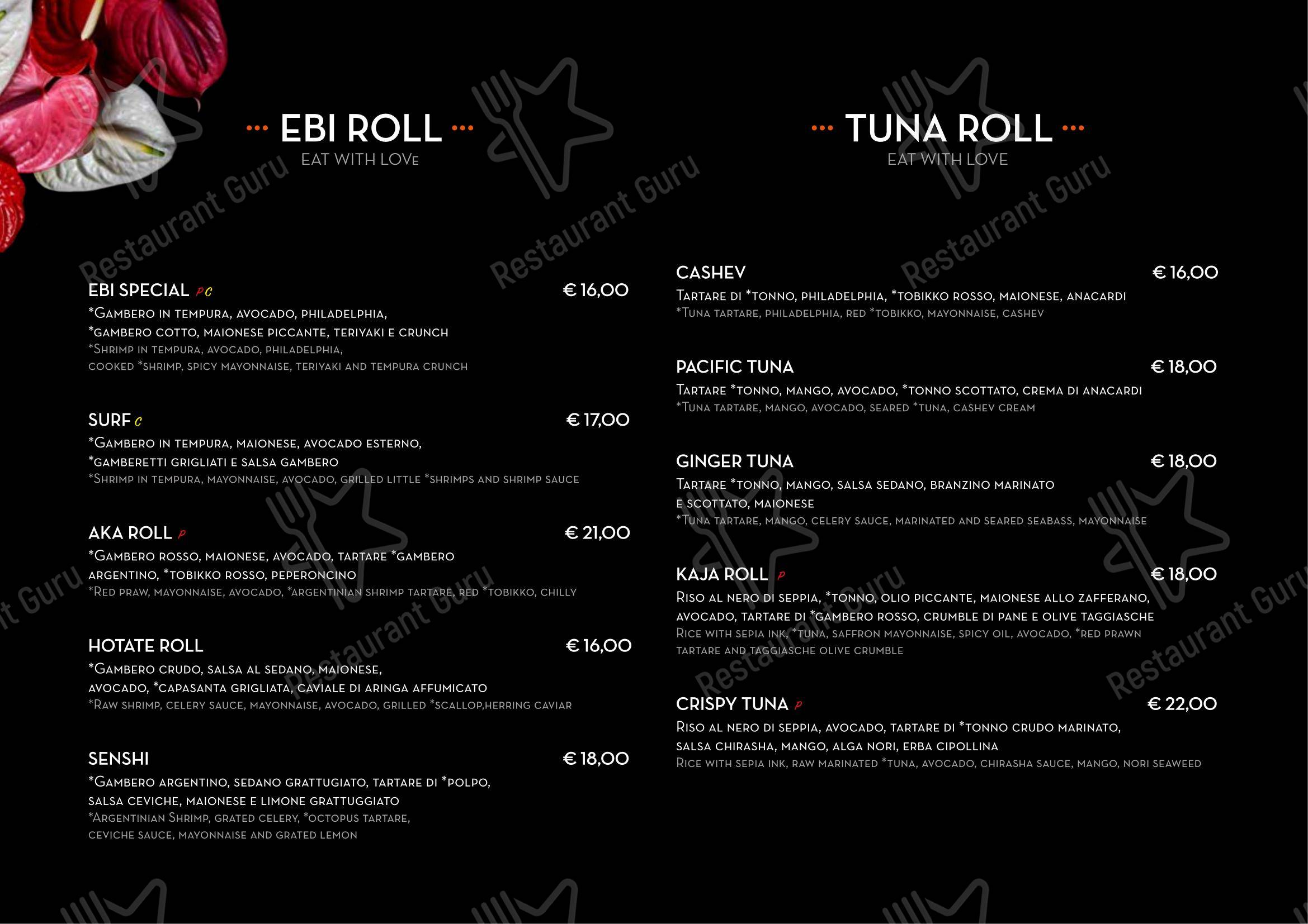 Legami Sushi & More ROMA in Roma - Menu