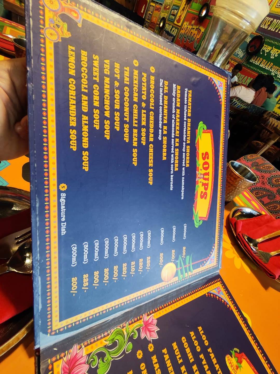 Legends Of Punjab By Pepperazzi menu