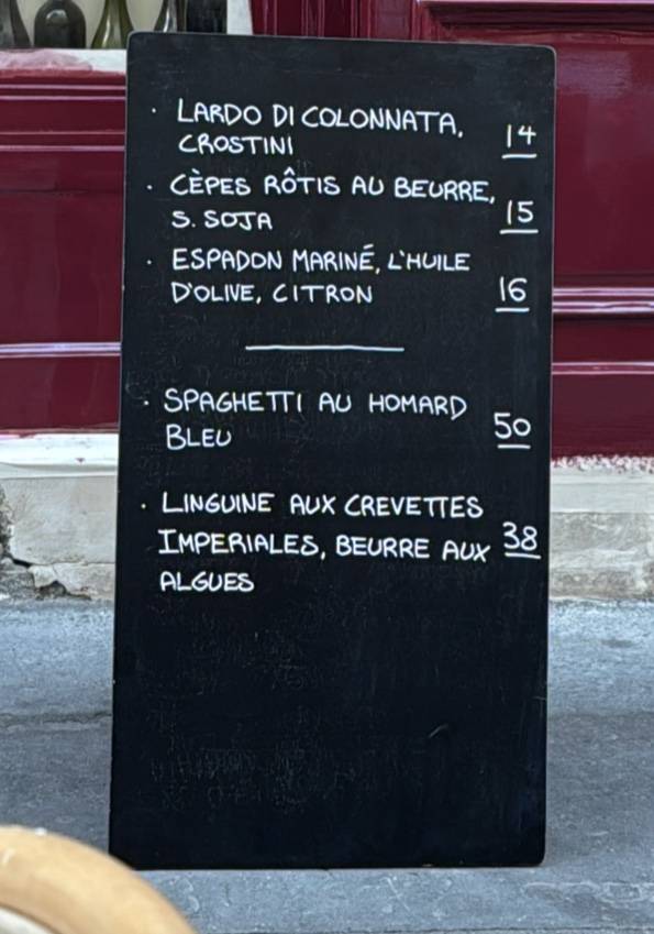 Menu de Localino
