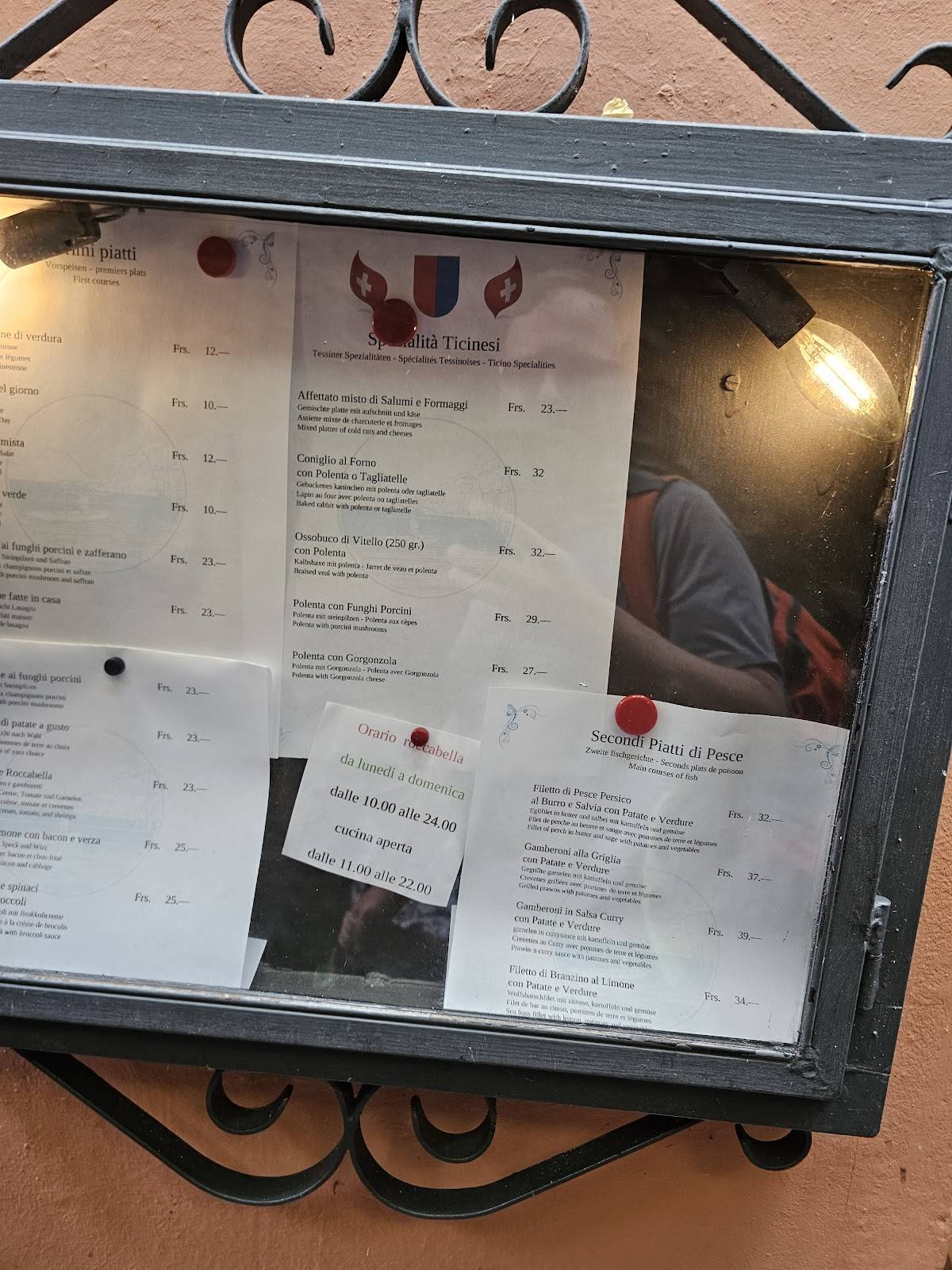 Menu di Locanda Gandriese 