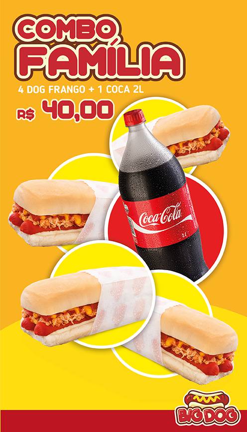 Big Dog Lanches cardápio