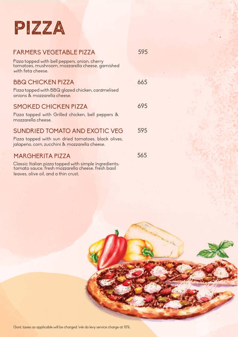 Lord Of The Drinks menu