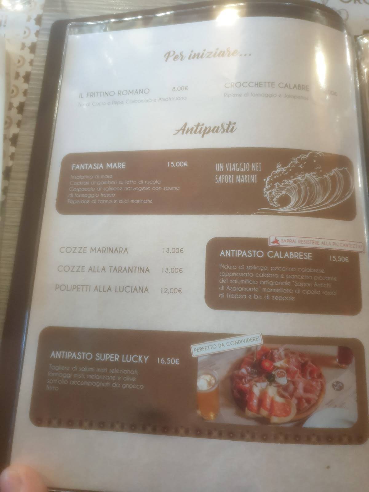 Menu di Lucky 
