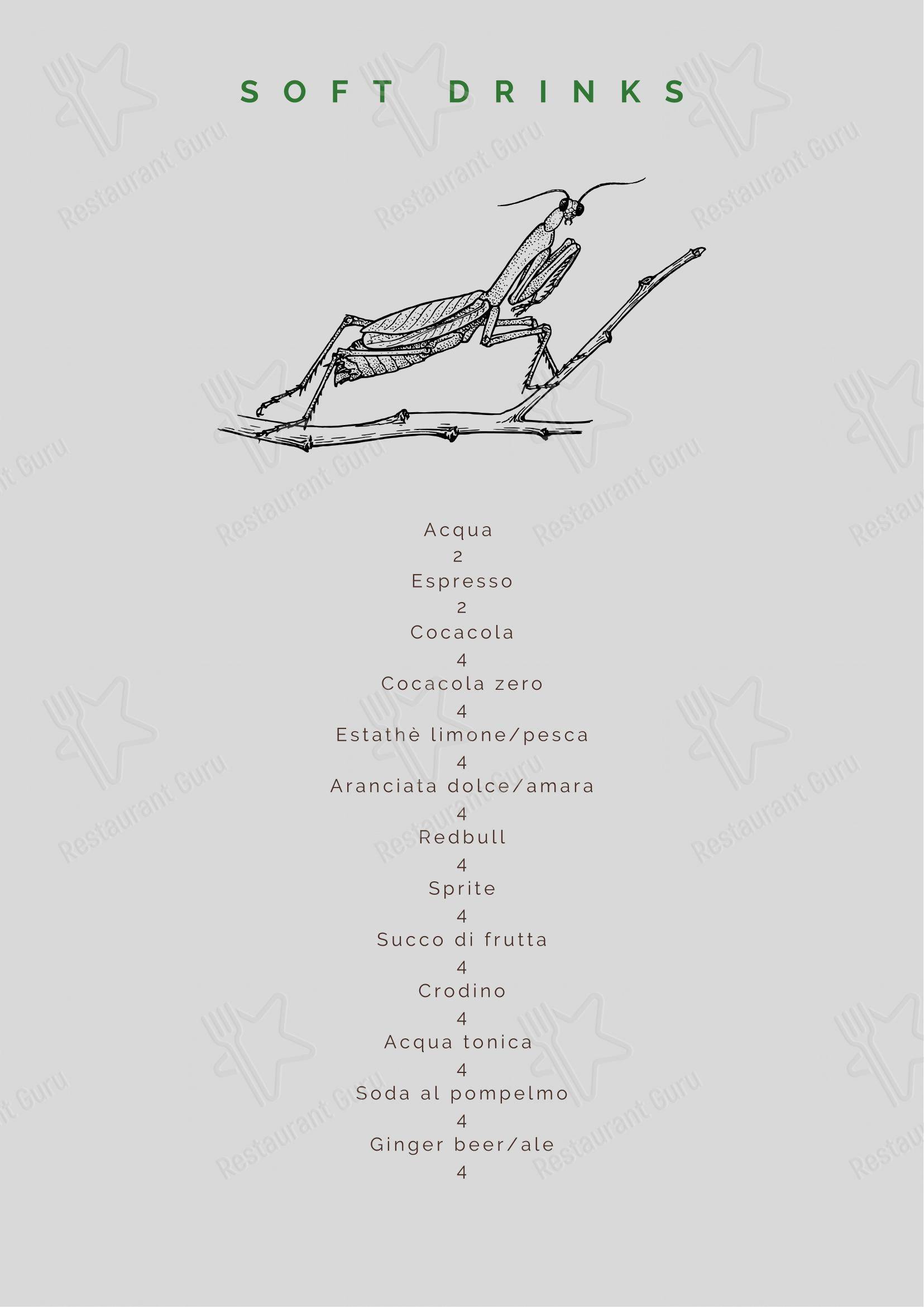 MEMENTO in Iseo - Menu