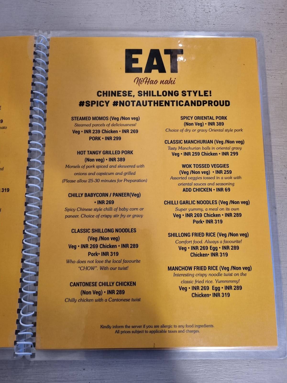 ML 05 Cafe menu