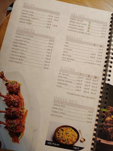 Malabar BitEs menu