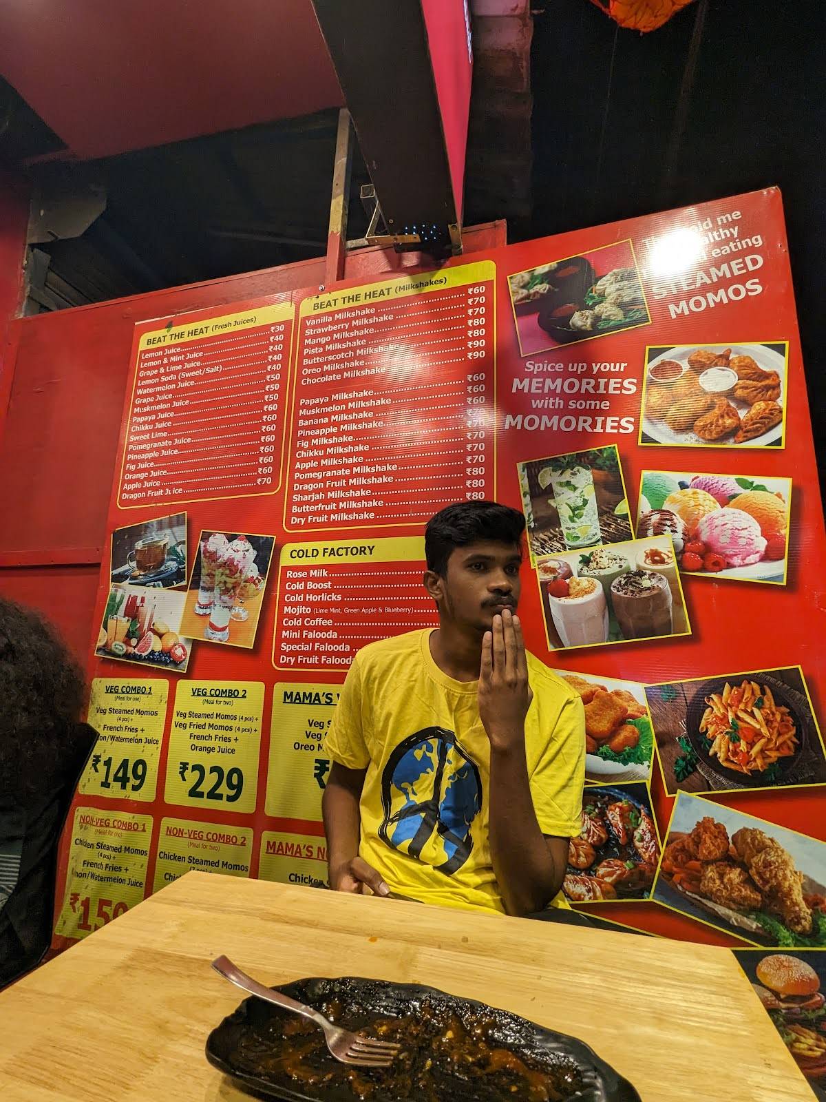 Red Dragon Restaurant menu