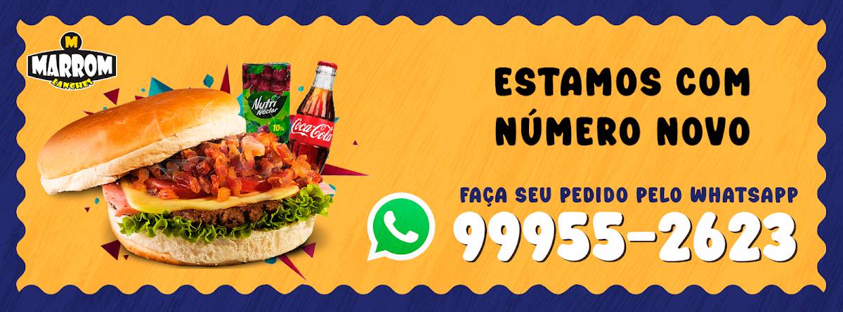 Marrom Lanches cardápio