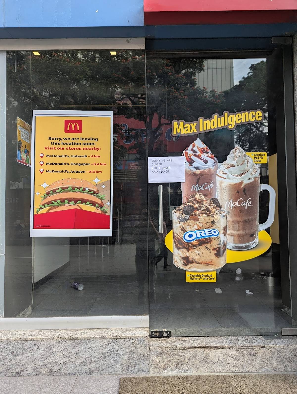 McDonald's menu