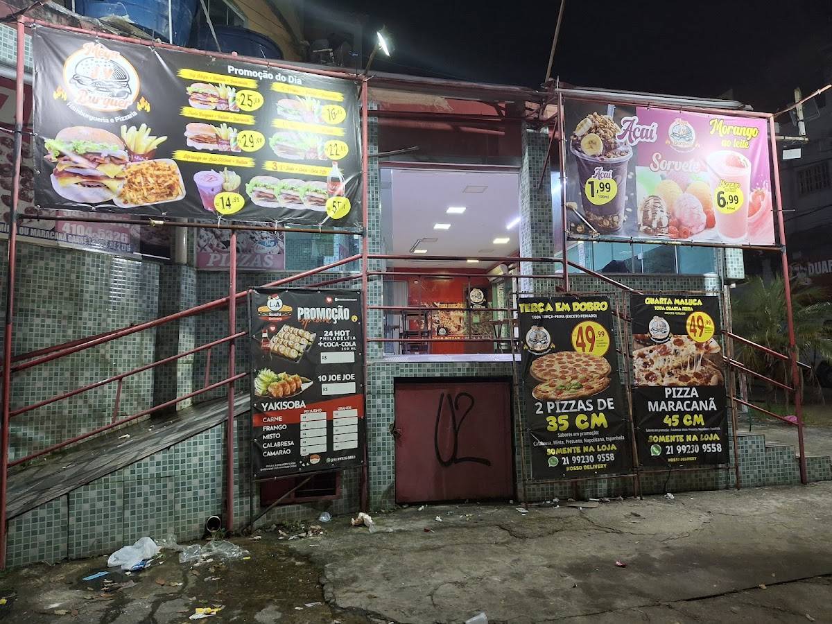 Mega Burger (Antiga Big Lau) cardápio