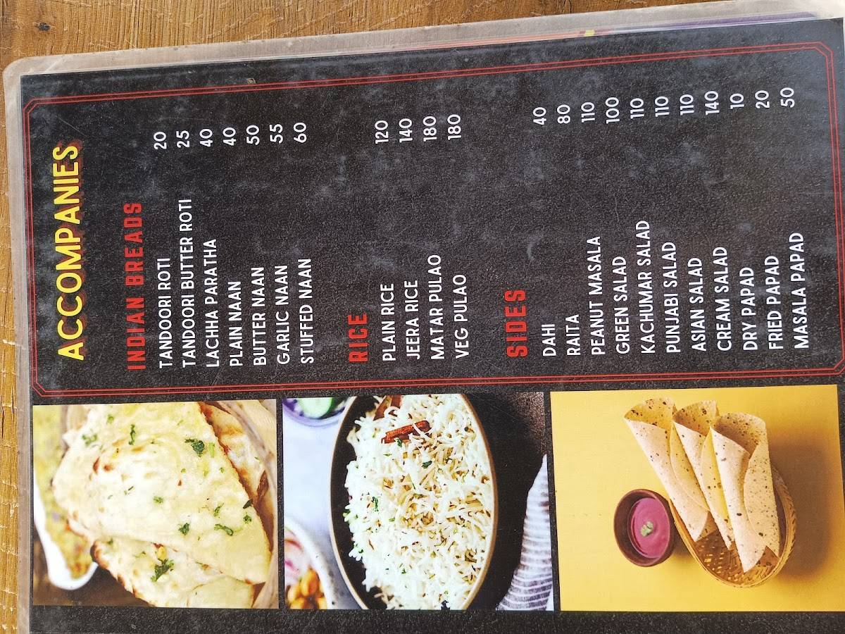 Meghna Chandak menu