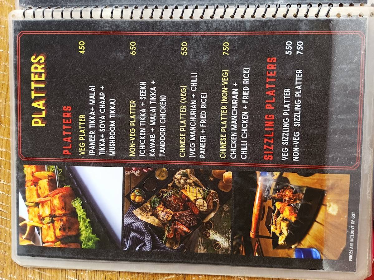 Meghna Chandak menu