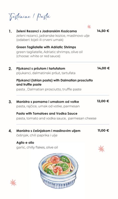 Menu di Merlin Bistro 
