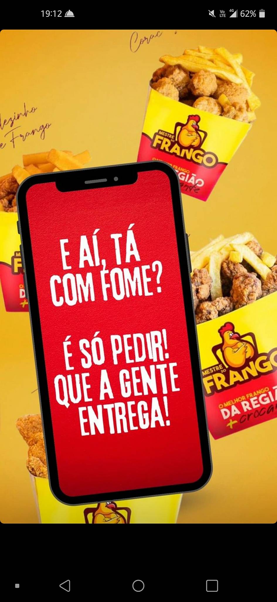 Mestre do frango em Canoas cardápio