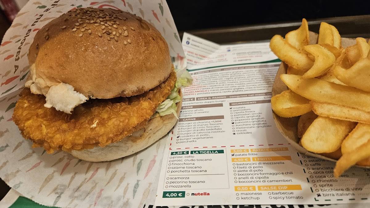 Menu di Mezzadria Tuscany Burger - Empoli 