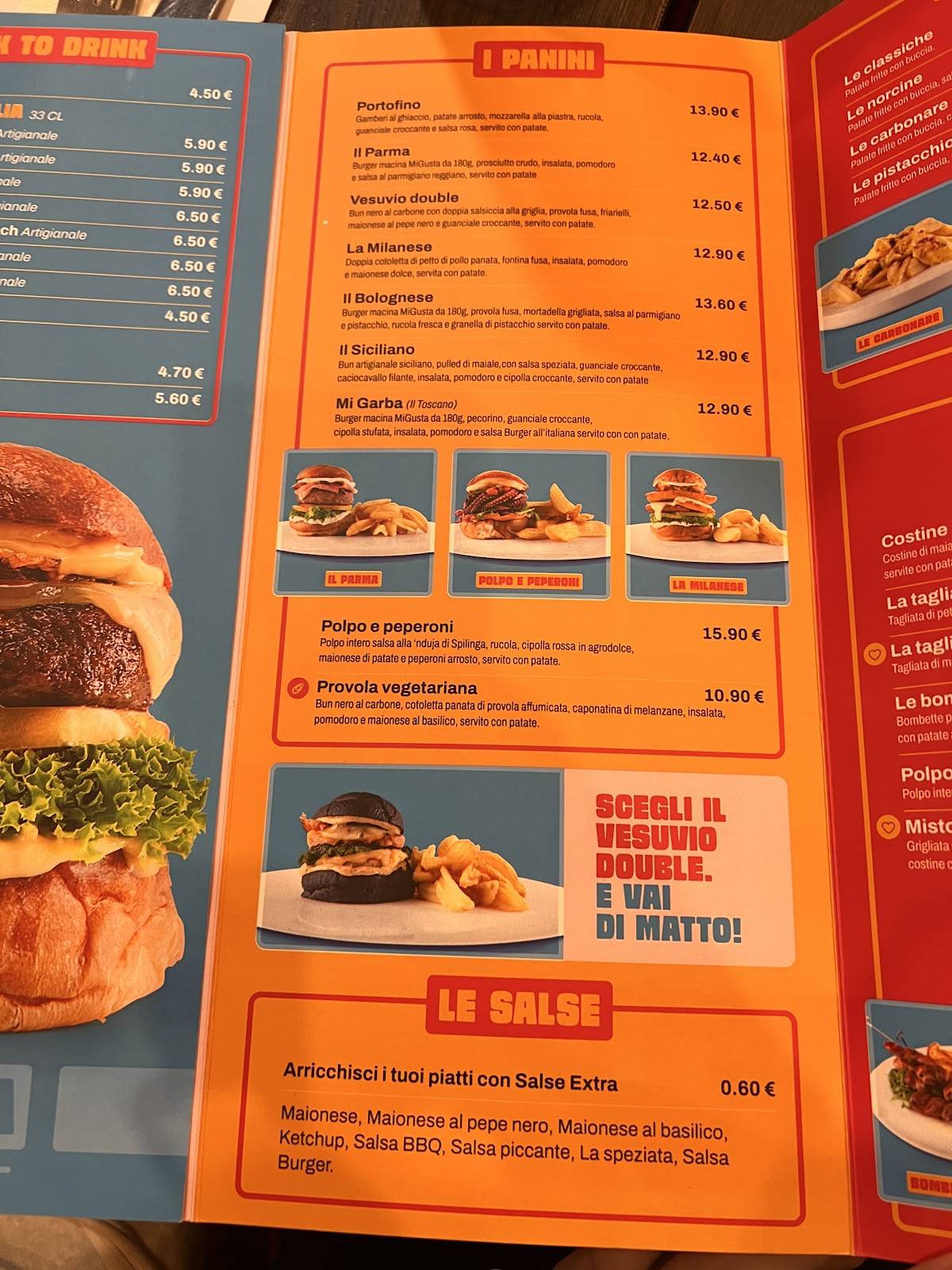 Menu di MiGusta - Roma (Eur) 