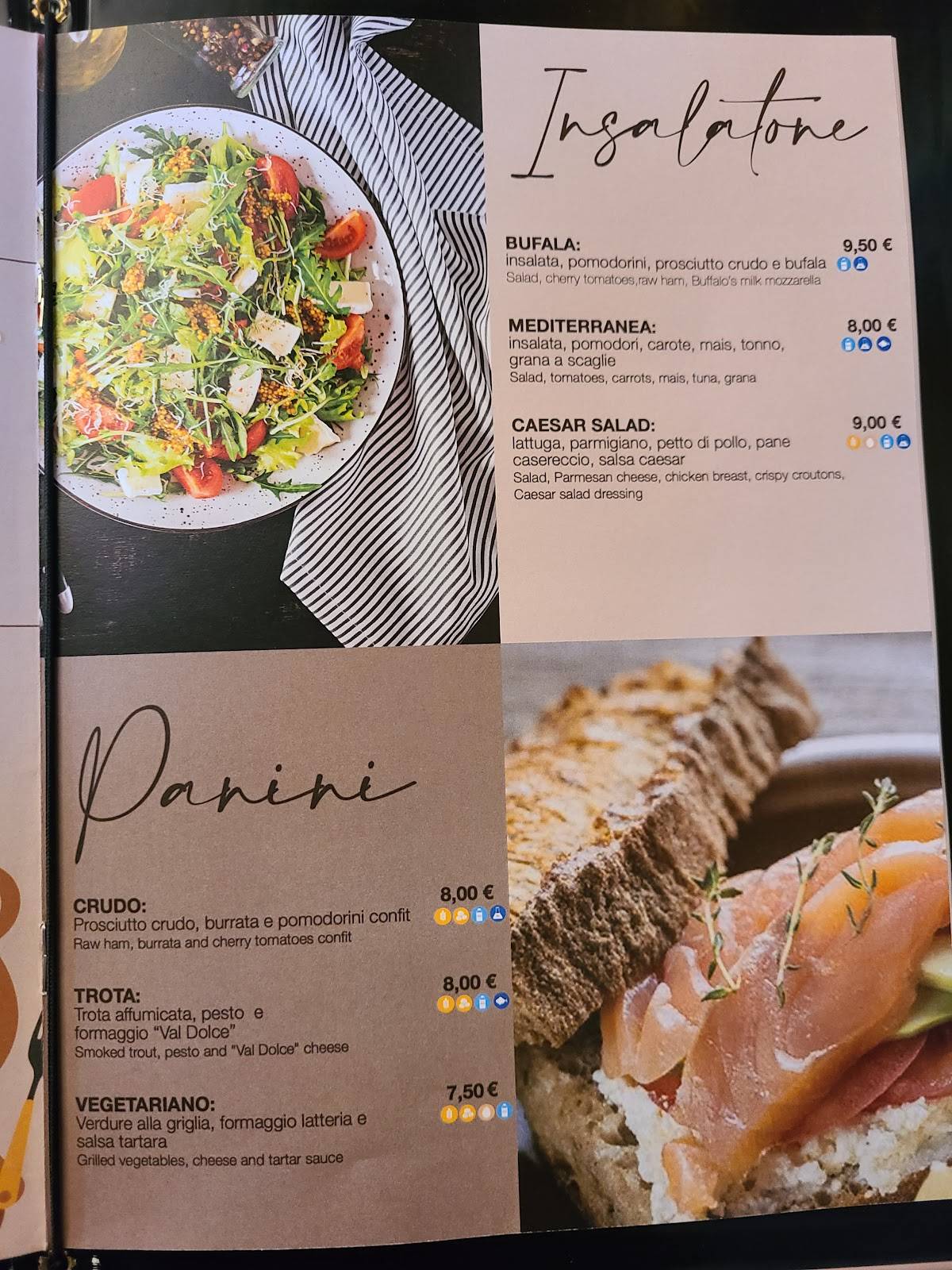 Menu di Mister Zoncolan 