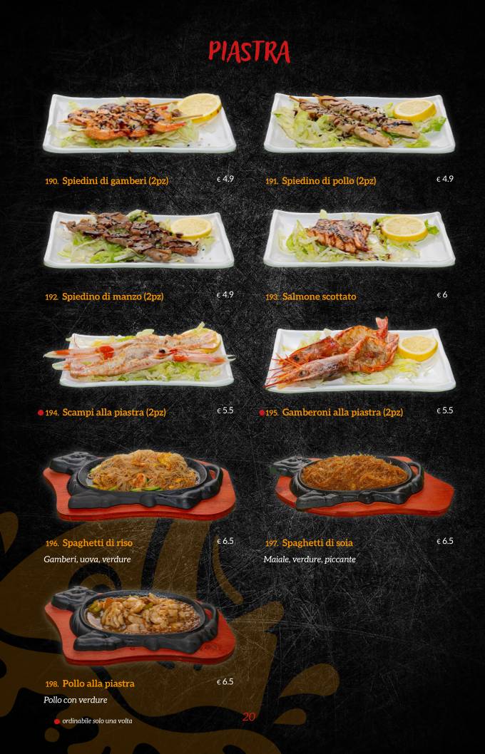 Menu di Miyako Sushi Restaurant 