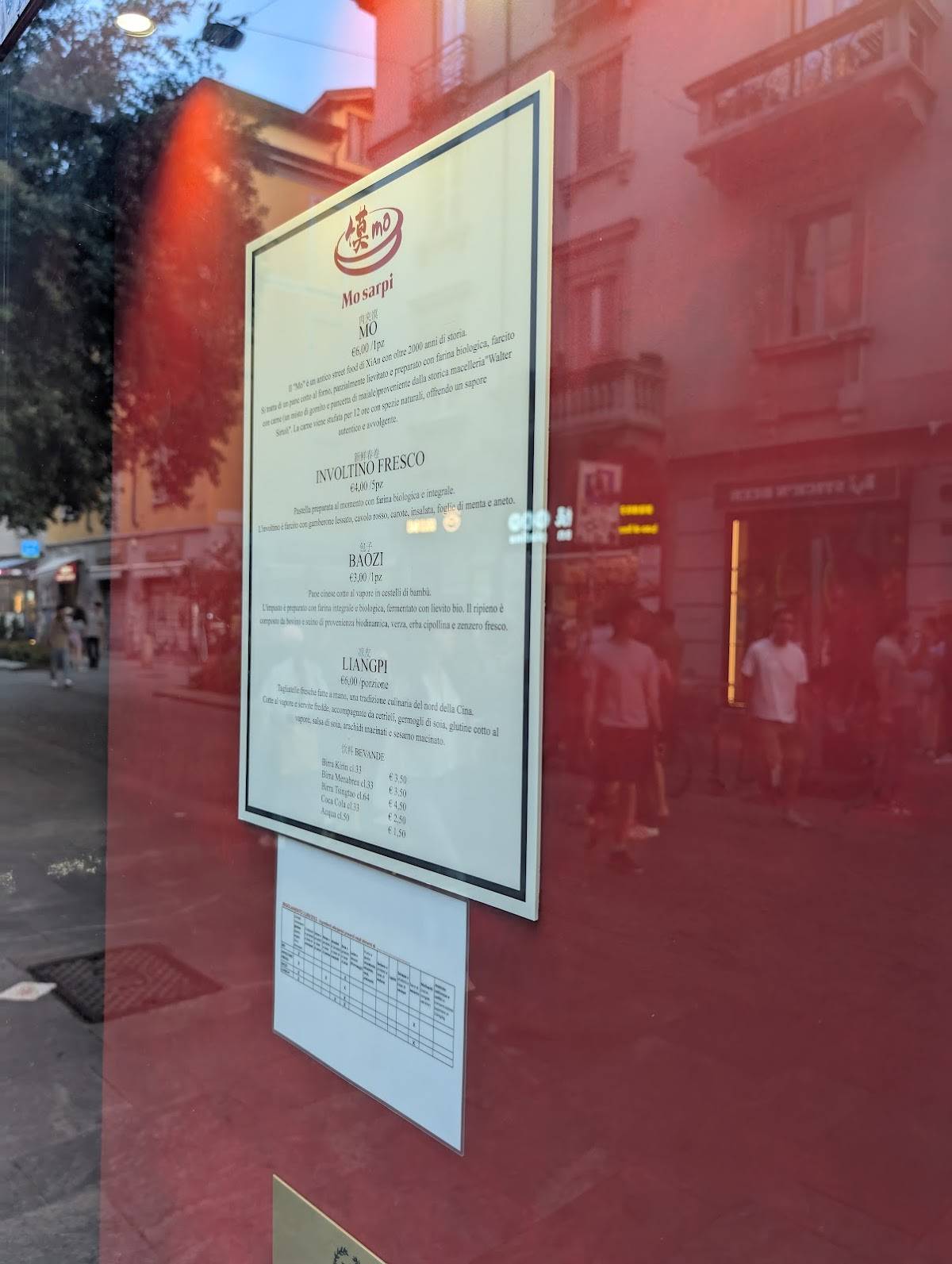 Menu di Mo 