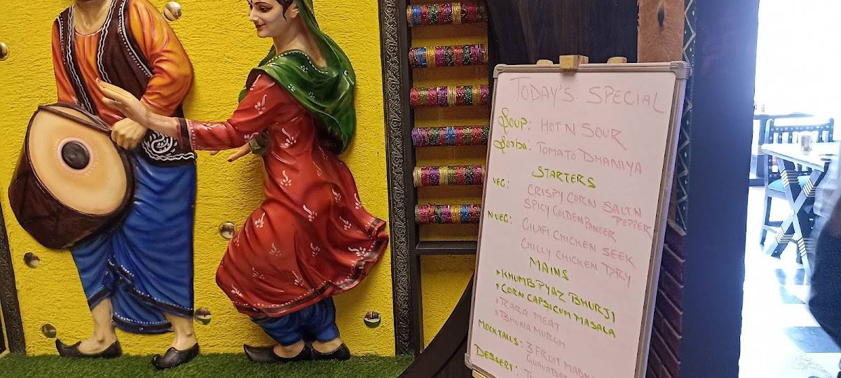 Pind Balluchi menu