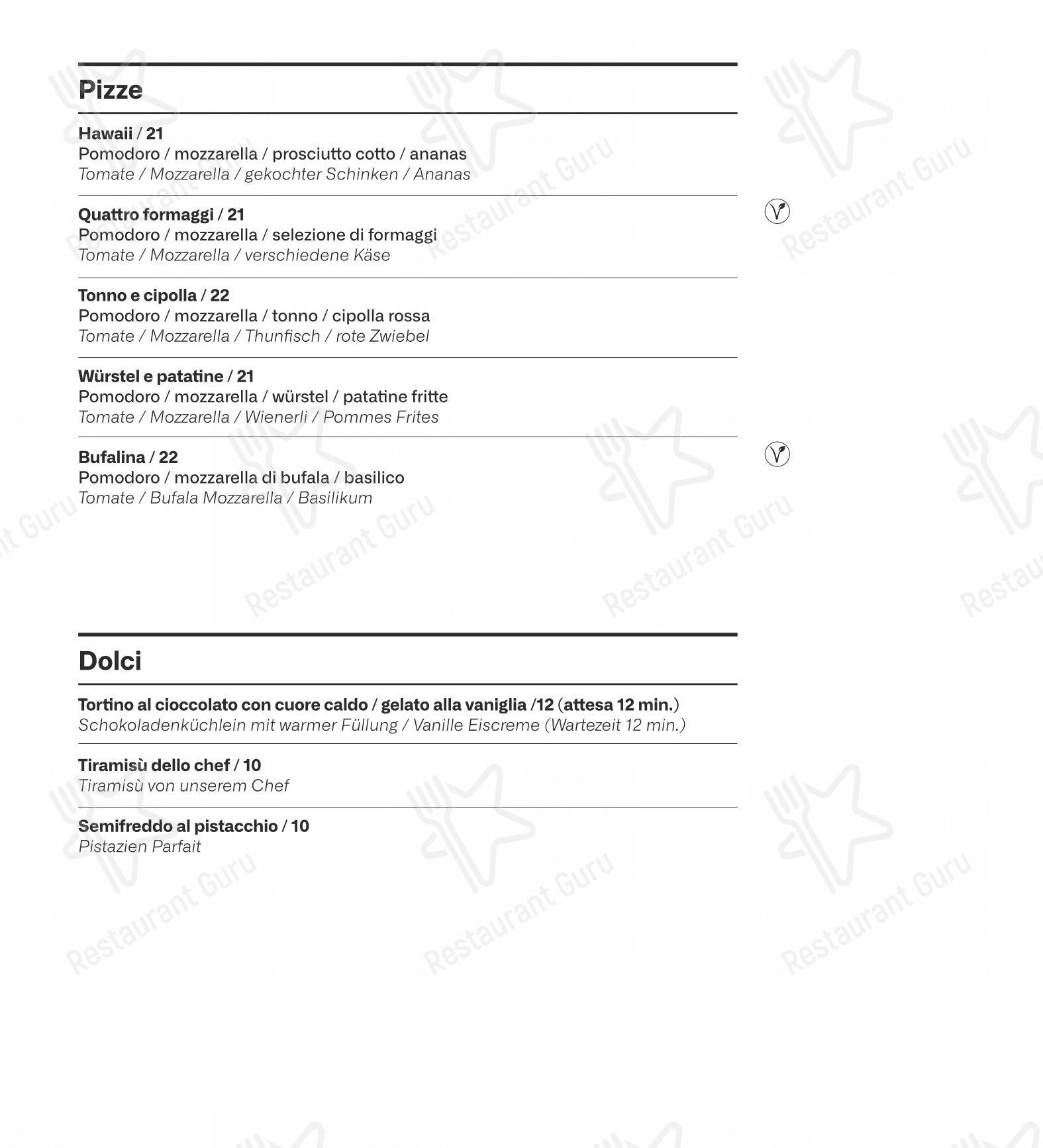 Menu di Movie Restaurant & Lounge - Menu bar