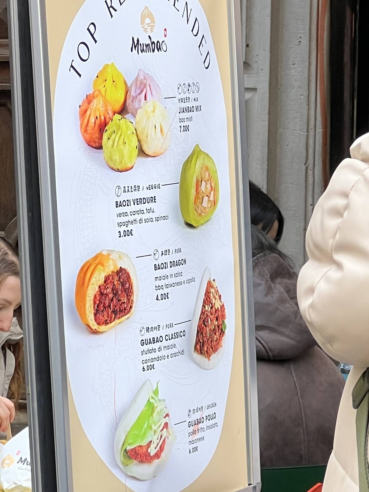 Menu di Mumbao 