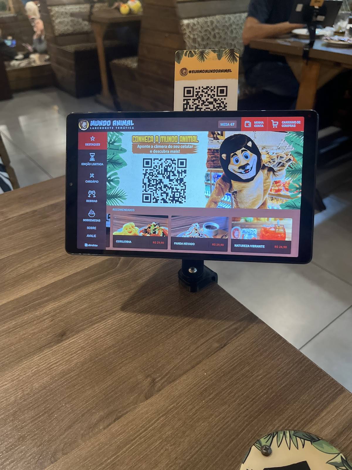 Mundo Animal Lanchonete Temática Freguesia do Ó - Comidas e Bebidas em São Paulo cardápio